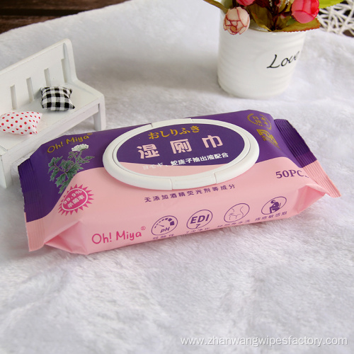 Antibacterial Toilet Wipes with Super Cotton Cloth